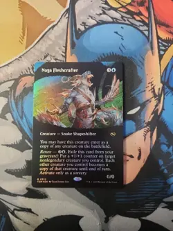 MTG Mint Singles - Naga Fleshcrafter 0333 | TDM | Foil | Borderless - Image 2