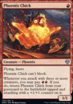 Phoenix Chick Dominaria United (DMU) 140 MTG Foil - Image 1