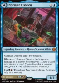 Norman Osborn // Green Goblin SPM 39 MTG Regular - Image 1