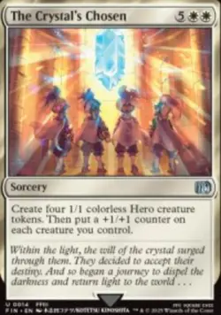 The Crystal's Chosen Final Fantasy (FIN) 14 MTG Foil NM - Image 1