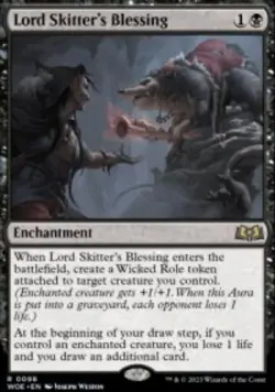 Lord Skitter's Blessing Wilds of Eldraine (WOE) 98 MTG Regular - Image 1