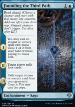 Founding the Third Path Dominaria United (DMU) 50 MTG Foil - Image 1