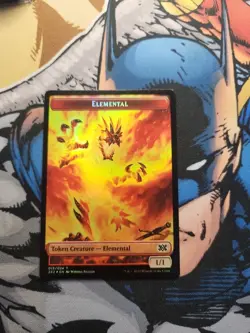 MAGIC THE GATHERING MTG - ELEMENTAL SOLDIER TOKEN FOIL (DOUBLE MASTERS 2022) - Image 2