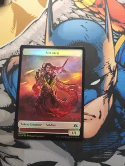 MAGIC THE GATHERING MTG - ELEMENTAL SOLDIER TOKEN FOIL (DOUBLE MASTERS 2022) - Image 3