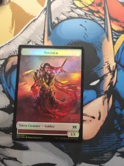 MAGIC THE GATHERING MTG - ELEMENTAL SOLDIER TOKEN FOIL (DOUBLE MASTERS 2022) - Image 4