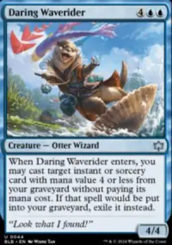 Daring Waverider Bloomburrow (BLB) 44 MTG Foil - Image 1