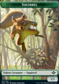 Squirrel Token Modern Horizons 2 Tokens (MH2) 11 MTG Regular - Image 1