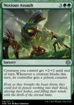 Noxious Assault Phyrexia: All Will Be One (ONE) 176 MTG Regular - Image 1