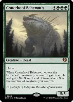 Craterhoof Behemoth NM Reg Mythic - Image 1