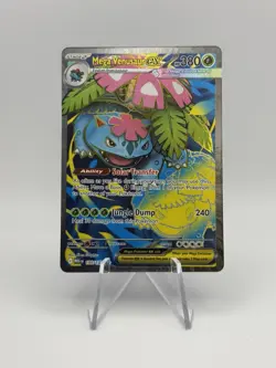 Mega Venusaur EX 155/132 Mega Evolution ENGLISH Pokemon TCG Card - Image 1