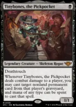 Tinybones, the Pickpocket Outlaws of Thunder Junction (OTJ) 109 MTG Regular - Image 1
