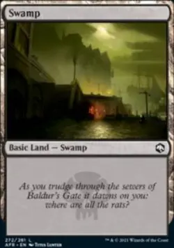 Swamp Adventures in the Forgotten Realms (AFR) 272 MTG Regular - Image 1