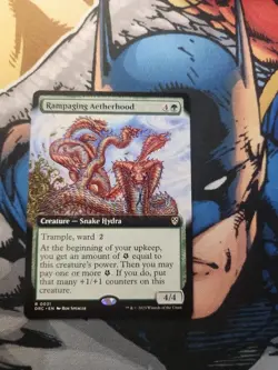 Rampaging Aetherhood Extended Art Aetherdrift NM MTG - Image 1