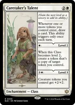 Caretaker's Talent NM Reg Rare 6 - Image 1