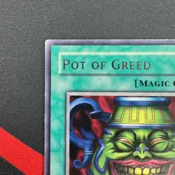 Yu-Gi-Oh! Pot of Greed LOB-119 1st Edition Rare Asian English MP VG - Image 2