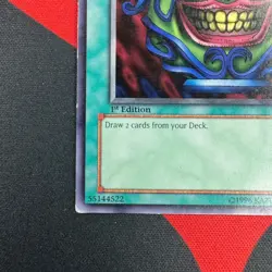Yu-Gi-Oh! Pot of Greed LOB-119 1st Edition Rare Asian English MP VG - Image 4