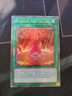 MAGICAL MELTDOWN QUARTER CENTURY SECRET RARE RA04-EN280 YUGIOH! - Image 3