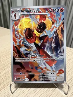 Pokemon TCG Armarouge 86/84 Pitch Black Illustration Rare | Mint/NM English - Image 1