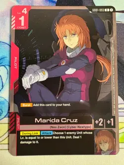 Gundam Card Game Newtype Rising Marida Cruz GD01-093 R - Image 1