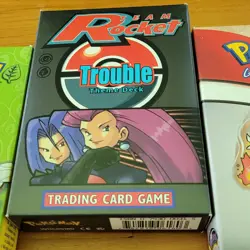 Pokemon WOTC Theme Deck Box Lot Lightning Bug Trouble Lockdown NO CARDS - Image 4