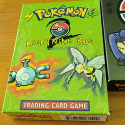 Pokemon WOTC Theme Deck Box Lot Lightning Bug Trouble Lockdown NO CARDS - Image 5