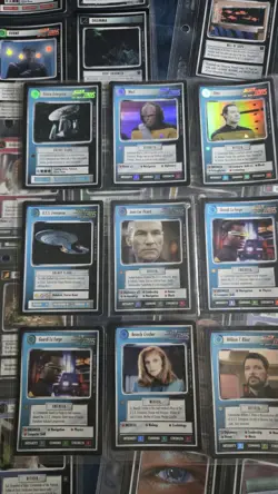 Star Trek CCG 1E Reflections Lot, 60+ Cards - Future Enterprise & Defiant - Image 1