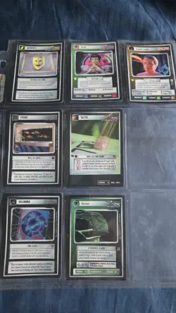 Star Trek CCG 1E Reflections Lot, 60+ Cards - Future Enterprise & Defiant - Image 2