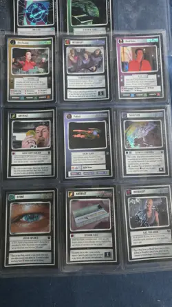 Star Trek CCG 1E Reflections Lot, 60+ Cards - Future Enterprise & Defiant - Image 3