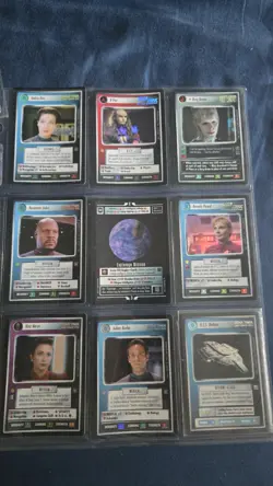 Star Trek CCG 1E Reflections Lot, 60+ Cards - Future Enterprise & Defiant - Image 4