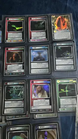 Star Trek CCG 1E Reflections Lot, 60+ Cards - Future Enterprise & Defiant - Image 5