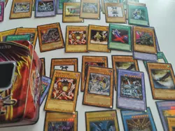 Yu-GI-OH 2008 Red Dragon Archfiend Collectors Tin + Vintage Old Cards Bulk Lot - Image 5