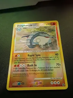 Donphan 48/132 Pokemon Card Secret Wonders Rare 100 HP Rev Holo Lp/Mp - Image 1