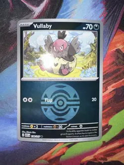 Vullaby 138/217 Pokeball Reverse Holo Ascended Heroes Pokemon TCG trading card - Image 1