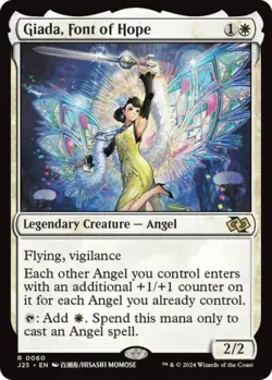 Giada, Font of Hope (Anime) - Near Mint MTG Foundations Jumpstart - Image 1