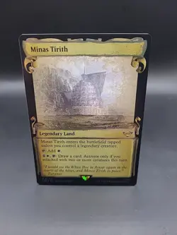 Minas Tirith FOIL / Magic MTG / Lord of the Rings - Rare - R 0707 - Image 1