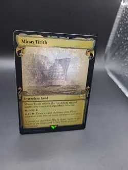 Minas Tirith FOIL / Magic MTG / Lord of the Rings - Rare - R 0707 - Image 2
