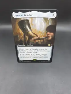 Horn of Gondor ~ The Lord of the Rings [ NM ] [ Magic MTG ] R 0377 Regular LP - Image 1
