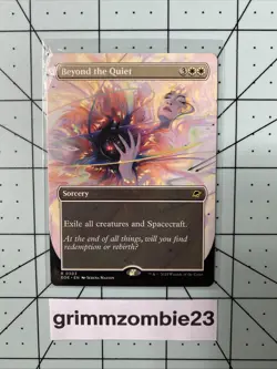 Beyond the Quiet (Borderless) 303 Edge of Eternities Magic: The Gathering NM - Image 1