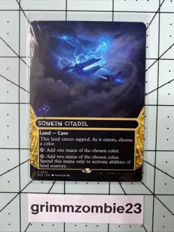 Sunken Citadel (Borderless) - Edge of Eternities: Stellar Sights - 41 - NM - MTG - Image 1
