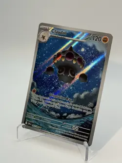 Pokemon Claydol 092/086 ME04 Chaos Rising Rare Full Art Holo NM - Image 2