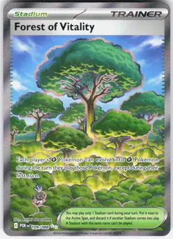 Forest of Vitality 109/088 Ultra Rare Perfect Order Pokemon Holo - Image 1