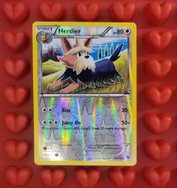 Herdier * Reverse Holo * - Pokemon - 109/146 - Image 1