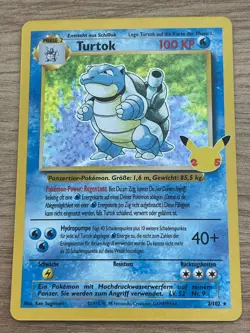 Turtok 2/102 Celebrations Deutsch NM Pokemon - Image 1