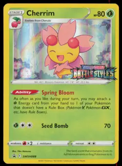 Cherrim (Prerelease) SWSH088 Holo Promo Sword & Shield Promo Pokemon Near Mint - Image 1