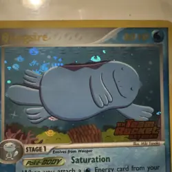 Quagsire 26/109 Team Rocket Returns Reverse Holo Rare 80 HP (English) - Image 3