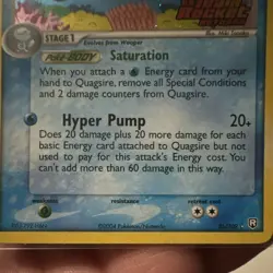 Quagsire 26/109 Team Rocket Returns Reverse Holo Rare 80 HP (English) - Image 5