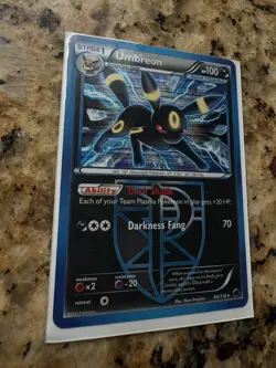 Nintendo Umbreon 64/116 Plasma Freeze Holo Rare ENG 2013 - Image 3