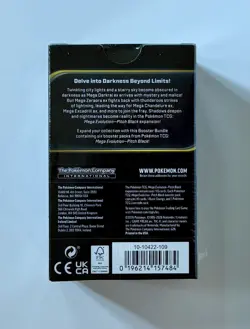 Pokemon TCG Mega Evolution Pitch Black Booster Bundle Factory Sealed 6 Packs - Image 2