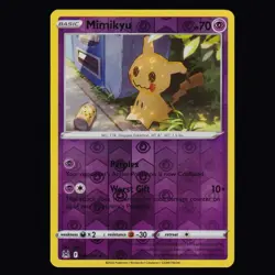 Mimikyu 080/196 Lost Origin Reverse Holo Rare Pokemon TCG NM - Image 1