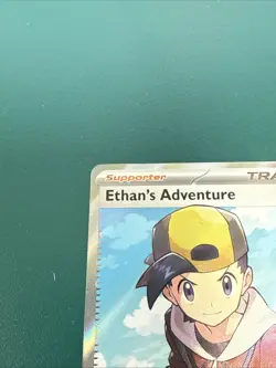 Pokemon Ethan's Adventure Supporter 221/182 Destined Rivals Ultra Rare Holo - Image 5